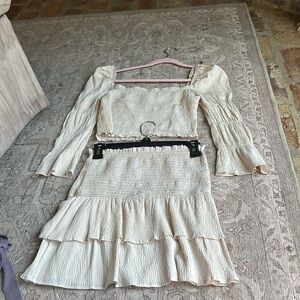 Storia cream set, small bottom, medium top